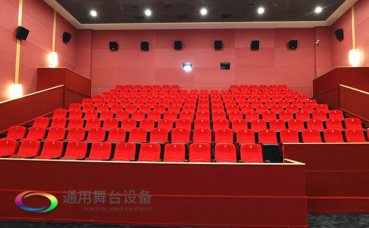 舞臺阻燃幕布通用舞臺扛起建設(shè)單位責任，加強檢查監(jiān)管，落實“3個100%”要求！東莞市工人文化宮工人電影院改造工程順利完工